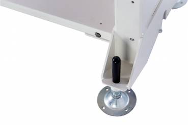 Preview: Stationäre Ausführung mit höhenverstellbaren Standfußplatten