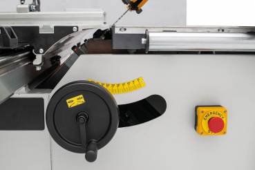 Preview: Handrad für Sägeblattneigung (0 - 45°)