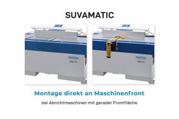 Direkte Montage bei Maschinen mit gerader Front