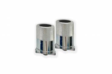 Zwei T-Nut-Adapter zu den Zwingen