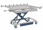 Fahrbarer Hubtisch HS 350 FH Midi mit Schwenkeinrichtung 