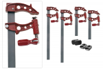 4 Stück Hochleistungszwingen PIHER® Maxipress F (2 x 30 / 2 x 60 cm) für Schweißtisch & Montage